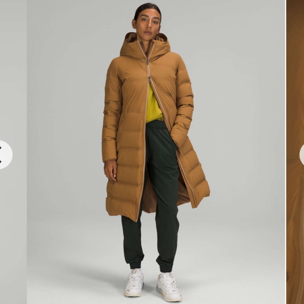 Lululemon Street Sleet Long Down Jacket